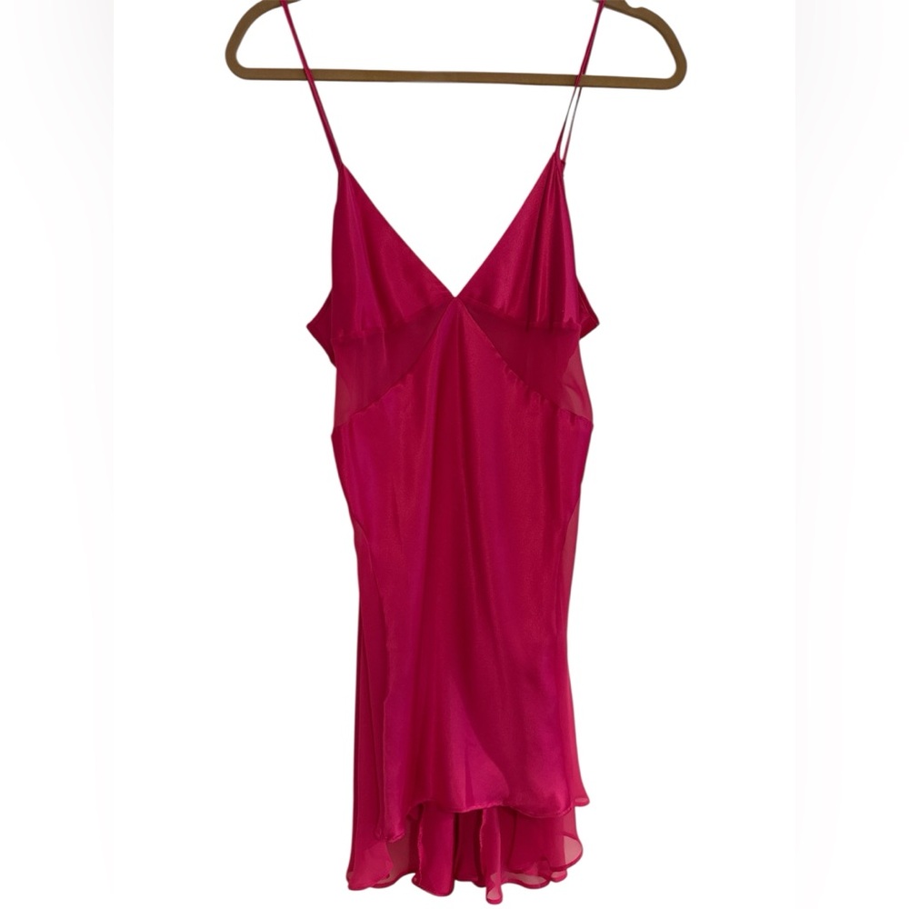 Victoria’s Secret Vibrant Pink Slip Nightgown